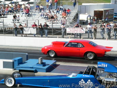 SOLID RED CAMARO WRINKLING REAR TIRES